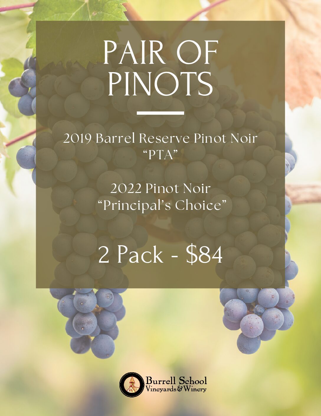 "Pair of Pinots" 2 Pack