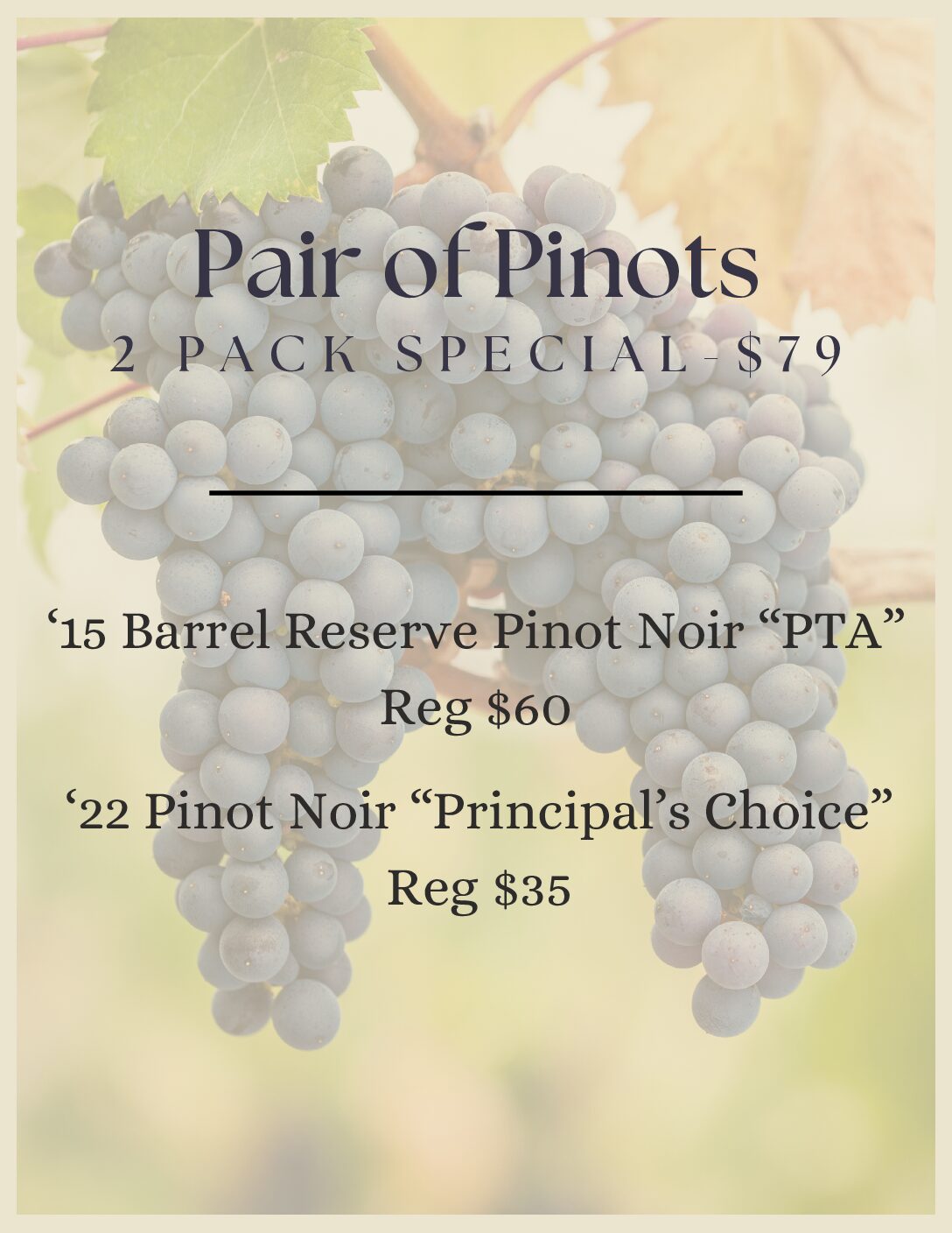 “Pair of Pinots” 2 Pack