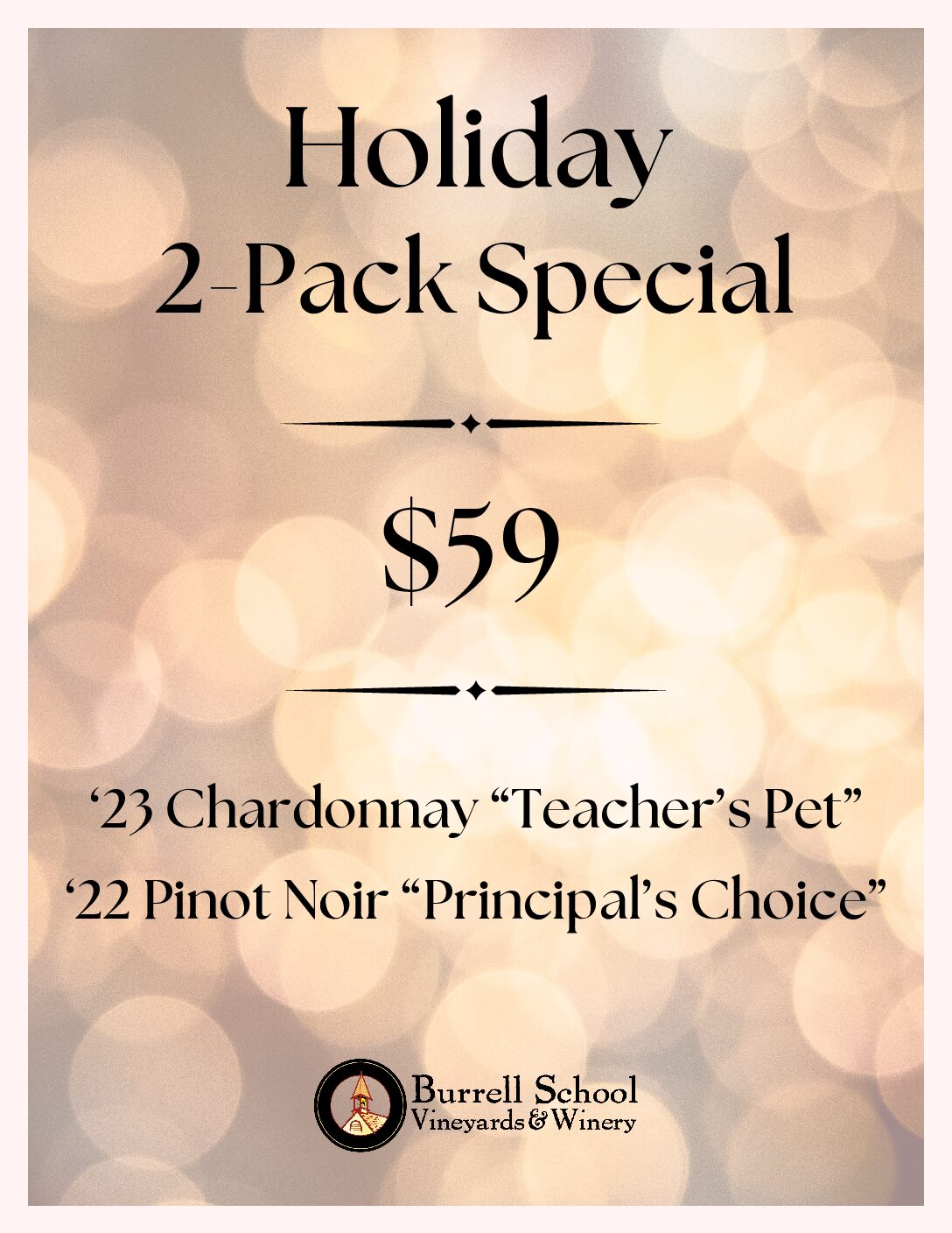 “Holiday” 2 Pack