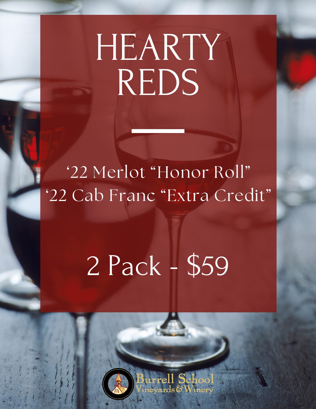 “Hearty Reds” 2 Pack