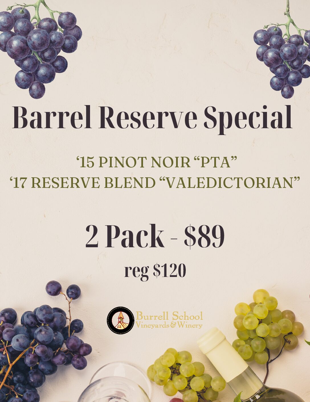 “Barrel Reserve” 2 Pack