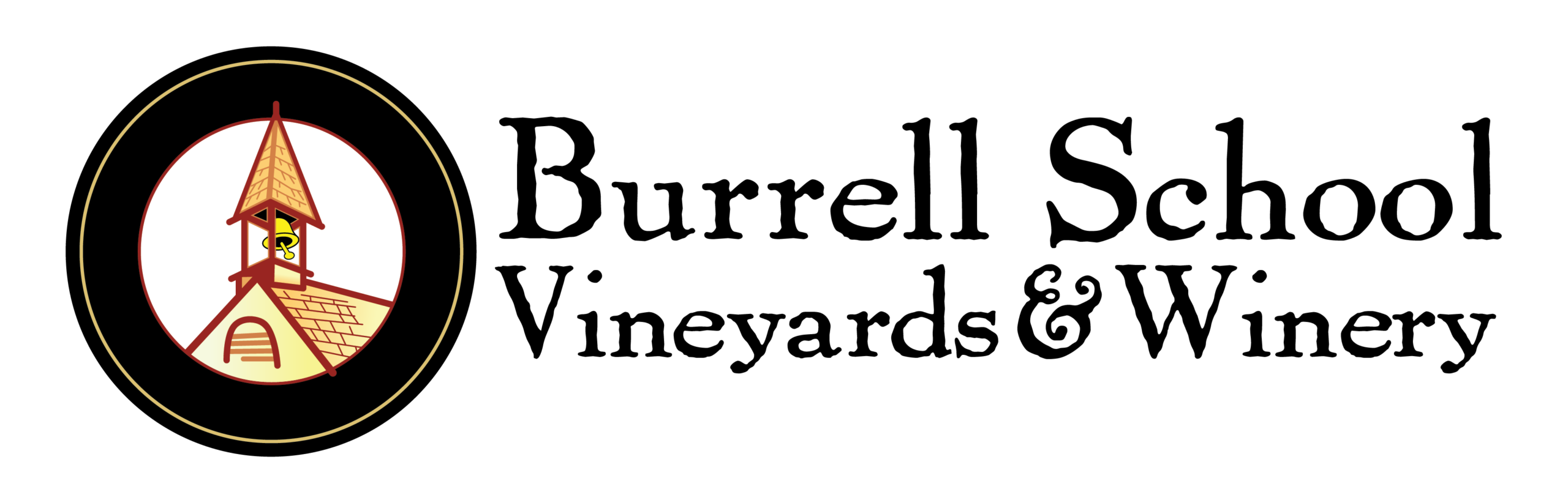 Burrell School Winery Logo main - Transparent for Light Background