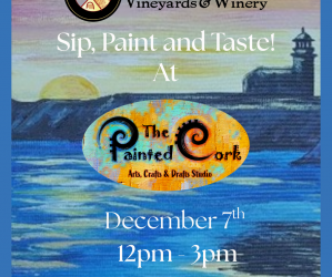 Sip, Paint and Taste at the Painted Cork