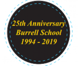 Burrell School Vineyards 25 Anniversary Sticker