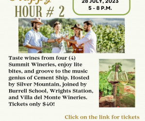 Happy Hour Series at the Summit Mountain Wineries